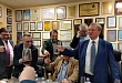 День рождения президента МОО МАП отметили в штаб-квартире движения